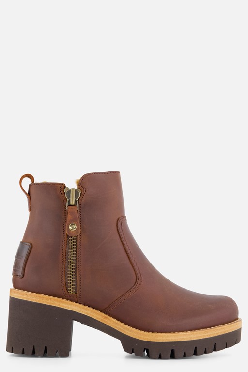 Panama Jack Pauline B9 Enkellaarsjes cognac