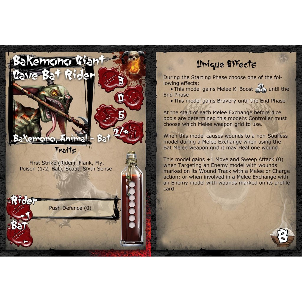 Bushido - Savage Wave - Giant Cave Bat
