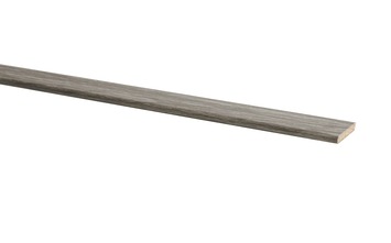 Plakplint 305 Grijs Bruin Eiken 240 cm