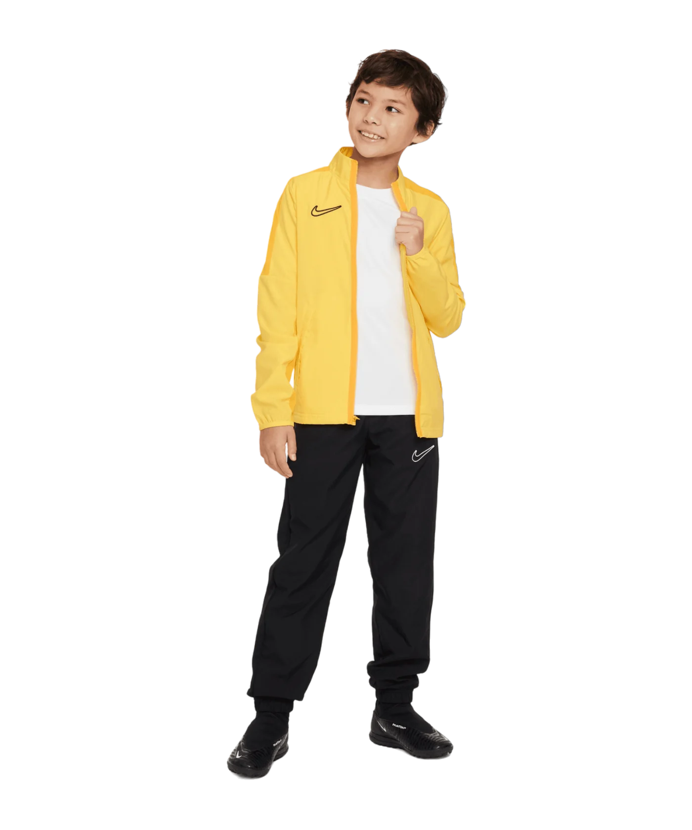 Nike Academy 23 Woven Trainingsjacke Kids Gelb F719