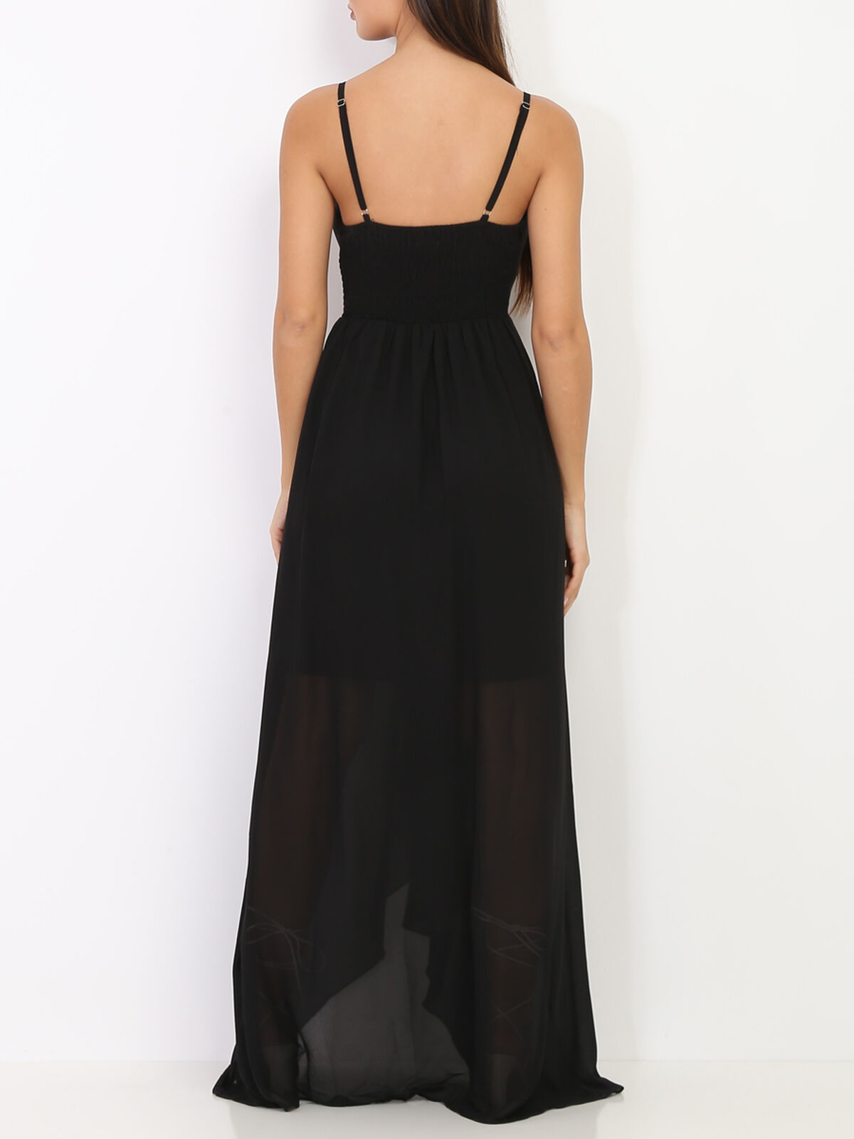 Robe de soirée longue- Noir