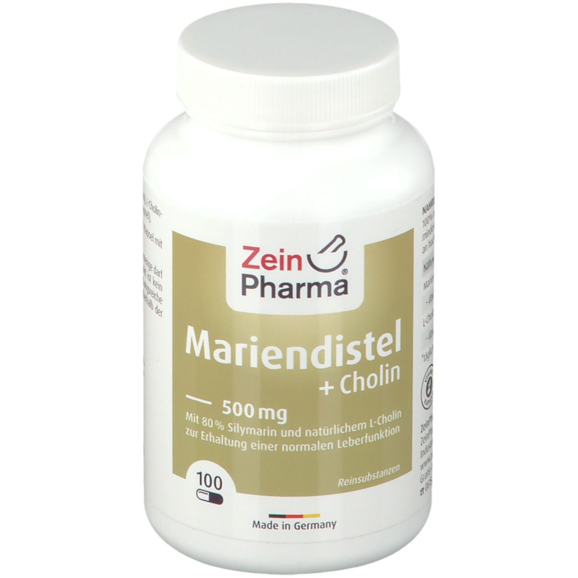 ZeinPharma® Mariendistel + Cholin