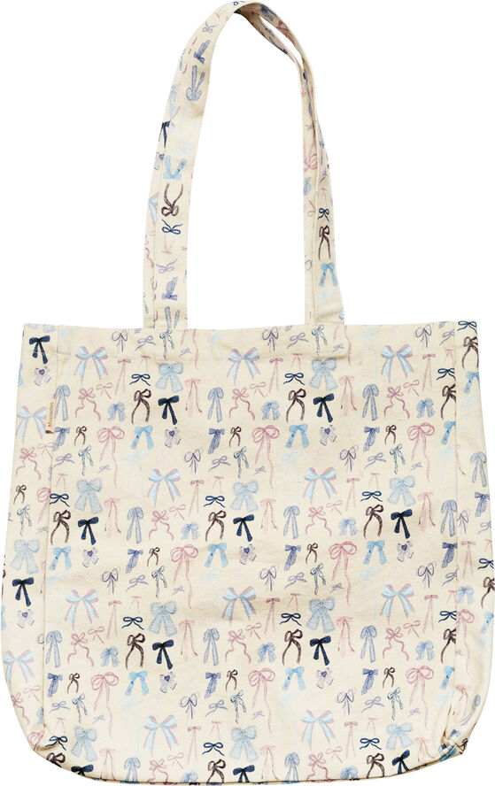 Maanesten Canvas Totebag Cute Bows Multicolor