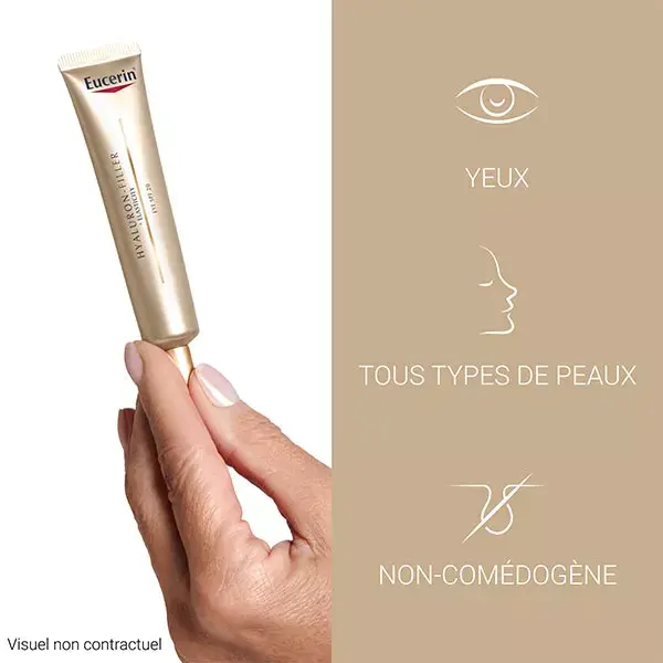 Eucerin Hyaluron Filler + Elasticity Anti-Aging Eye Contour FPS 20 15ml