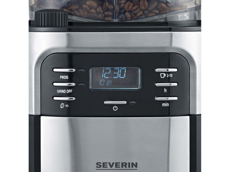 Koffiemachine met bonenmaler