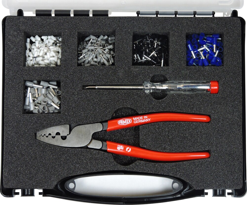 FAMEX 436-10 Werkzeugkoffer für Elektriker - Meister - 35-tlg.