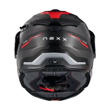 Casque Nexx X.LIFECOUNTRY - TERRA - Gris / Rouge