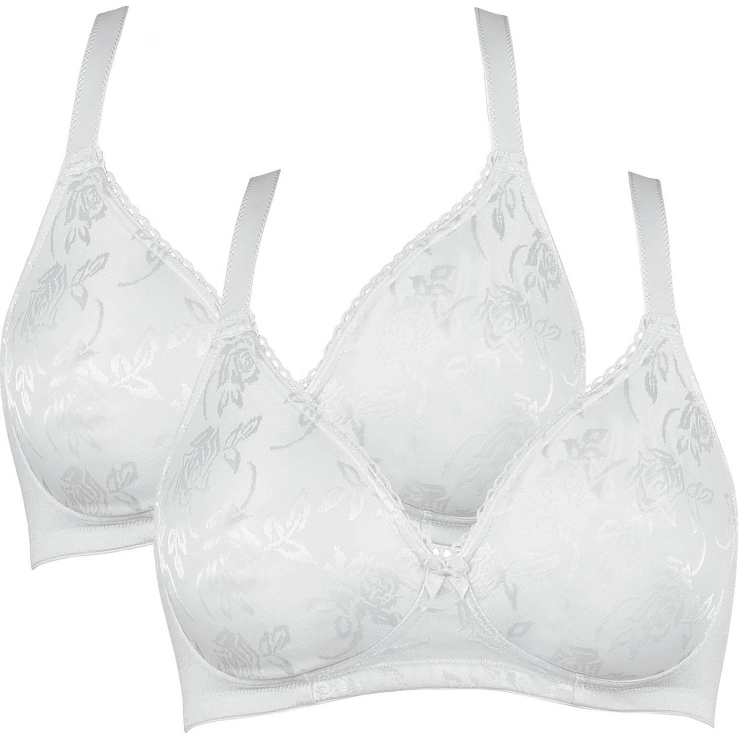 Naturana BH ohne Bügel im 2er-Pack