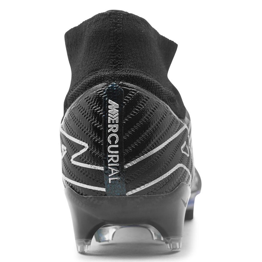 Nike Air Zoom Mercurial Superfly 9 Elite FG Shadow - Noir/Chrome/Bleu