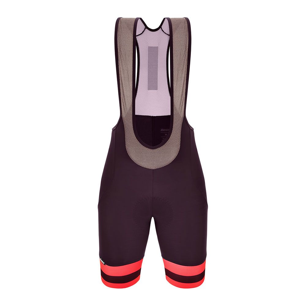 Santini KARMA BENGAL - Cuissard Femme vigne