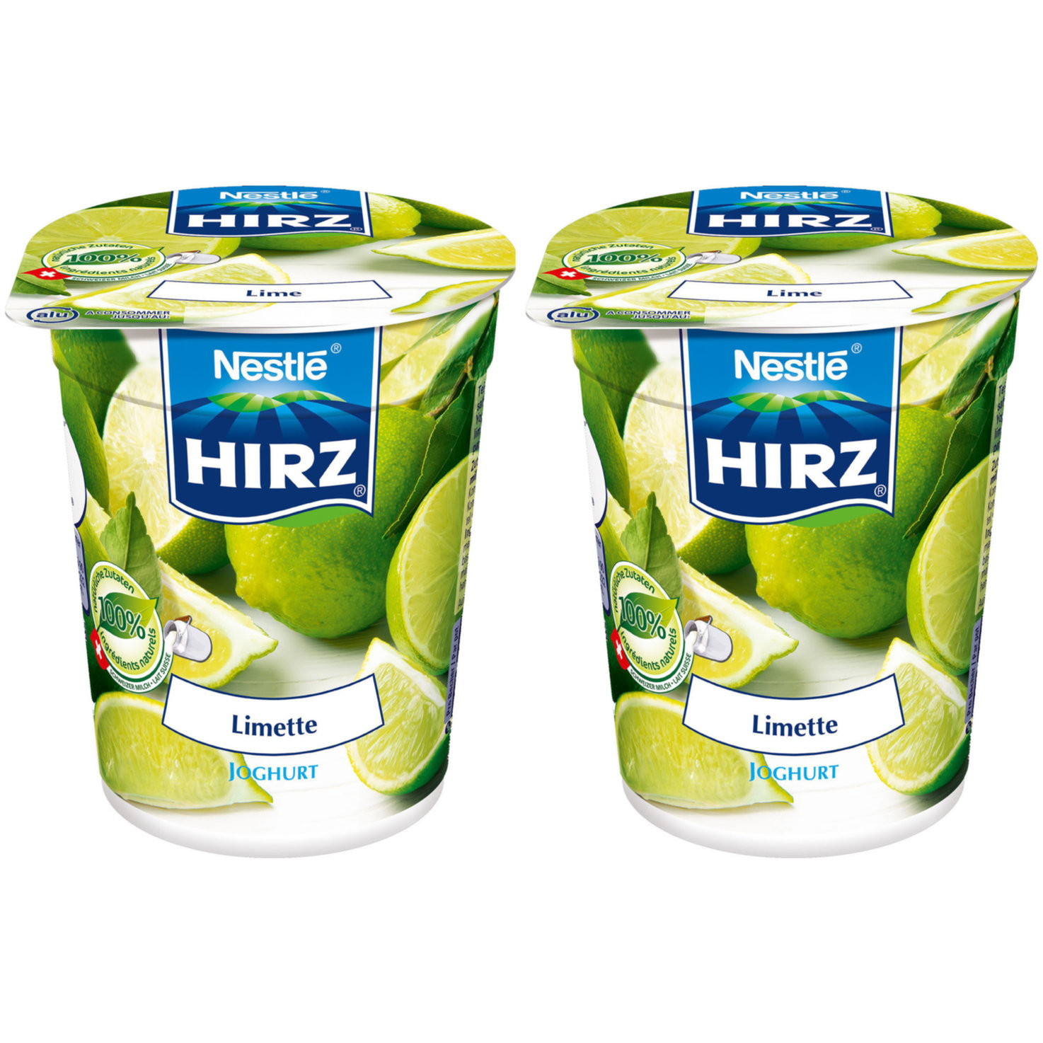 Hirz Joghurt Limette 2x180g