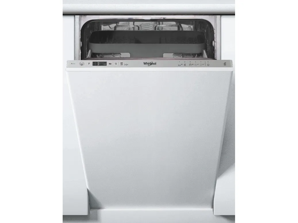 WHIRLPOOL WSIC3M27 - Opvaskemaskine - Sølv