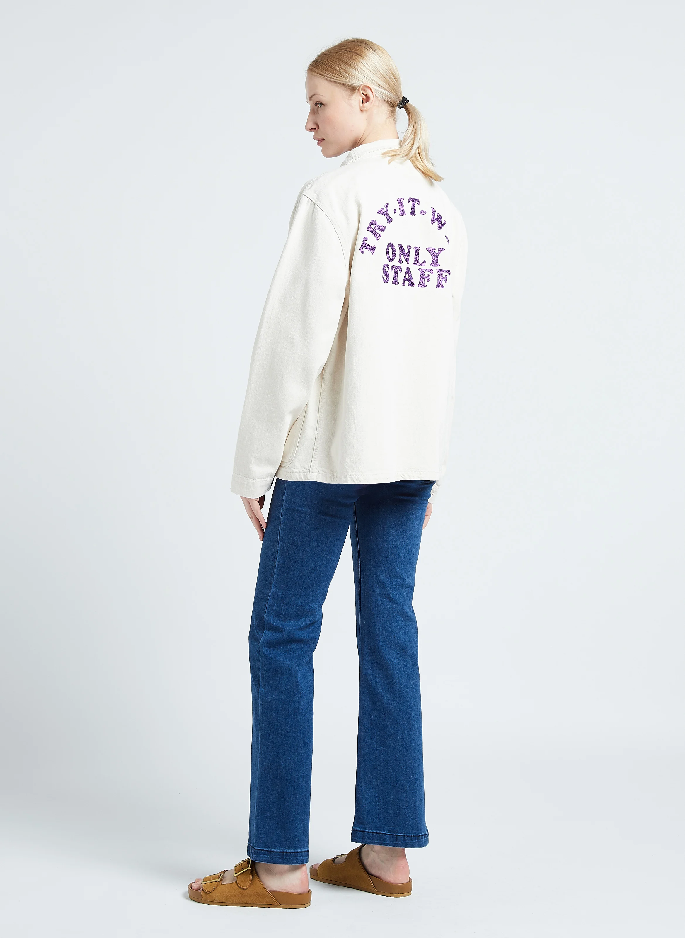 SONNY - Jean bootcut taille haute | Jean Stone