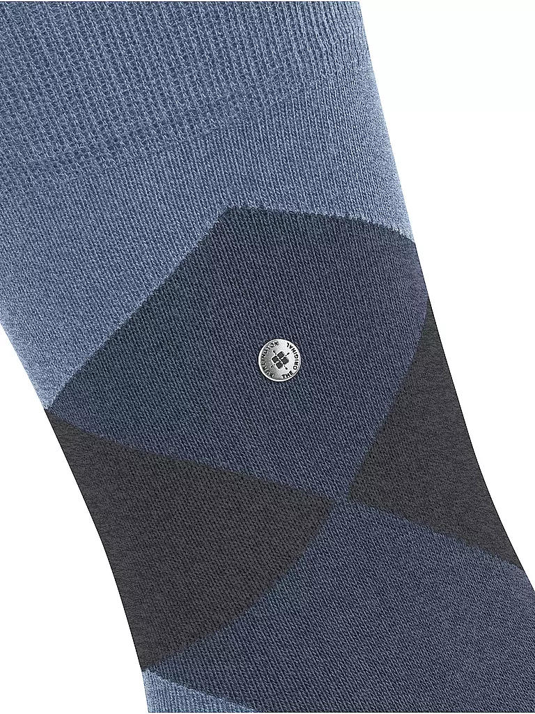 BURLINGTON Herren Socken CLYDE 40-46 light jeans blau