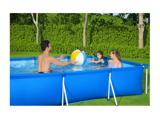 Piscine Hors-Sol Tubulaire pour Enfants Bestway Deluxe Splash Frame Pool 300x201x66 cm
