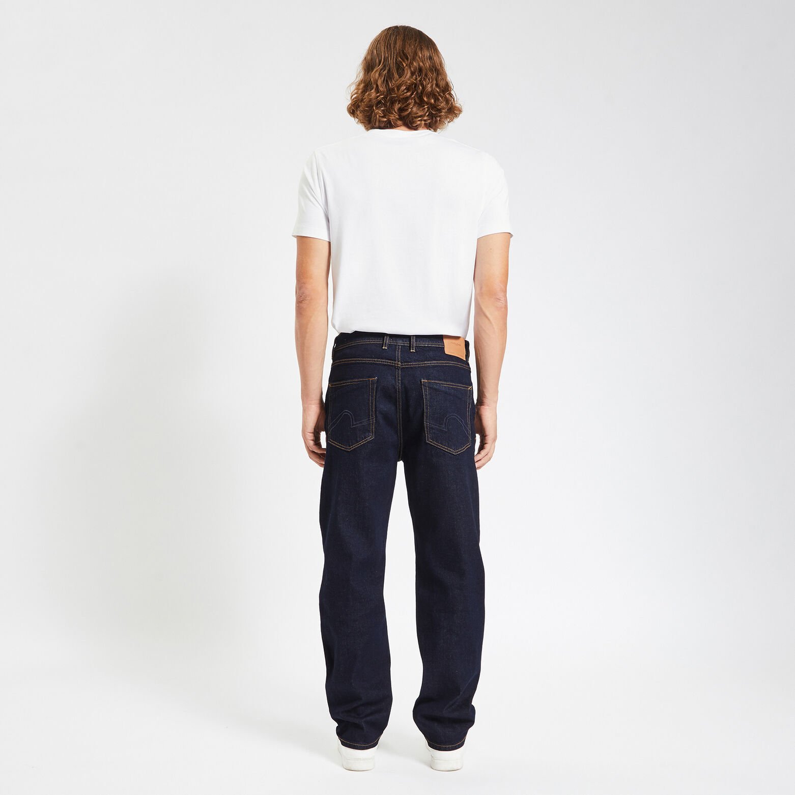 Jean loose Bleu moyen