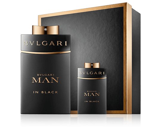 Bvlgari Man in Black Set mit EdP Spray 100ml-15ml