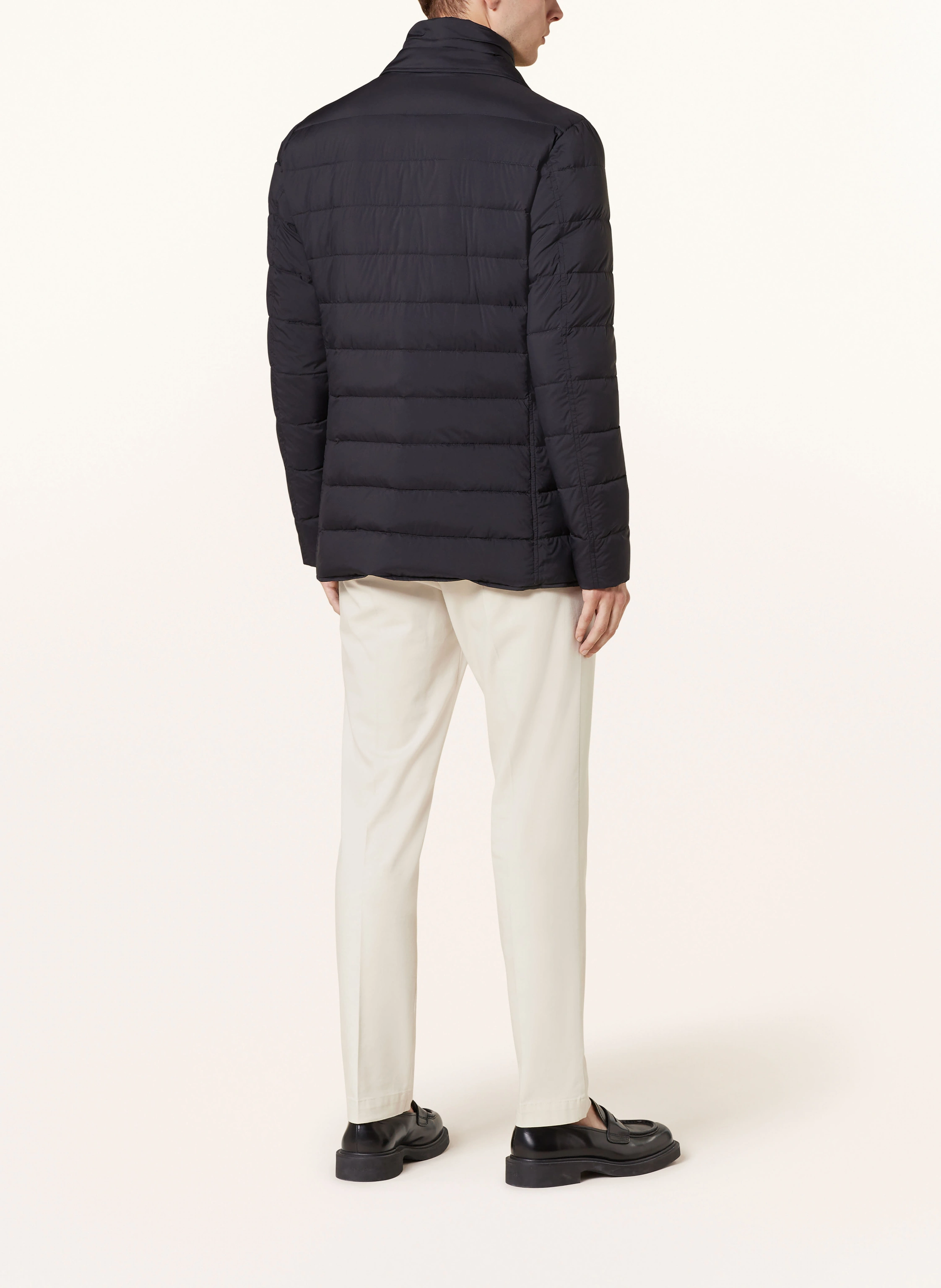HERNO Lightweight-Daunenjacke mit herausnehmbarer Blende