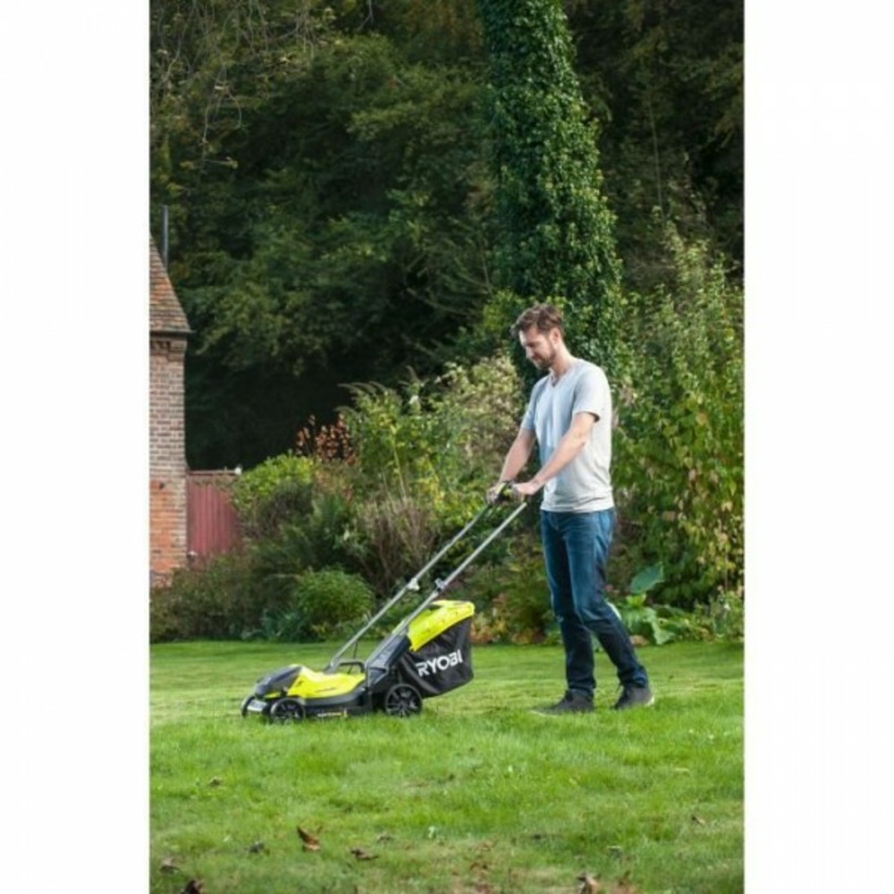 Tondeuse a gazon sur batterie 33cm de coupe rlm18x33b40 - livré avec 1 batterie 18v 4,0ah