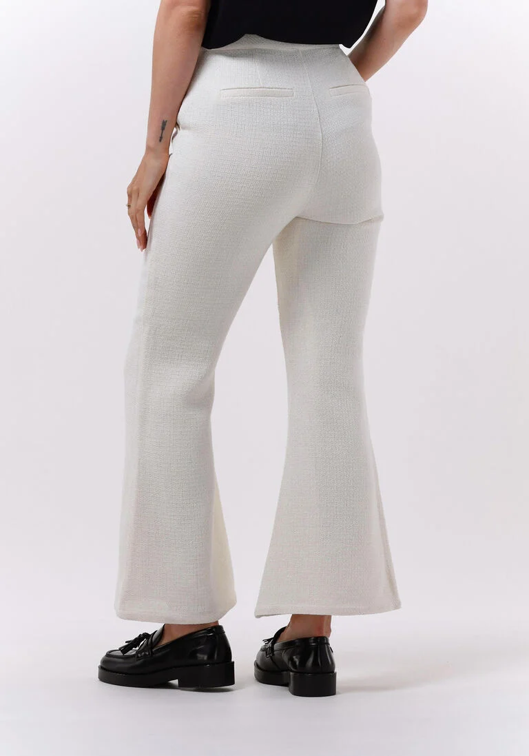 NA-KD zand na-kd wijde broek structured suitpants