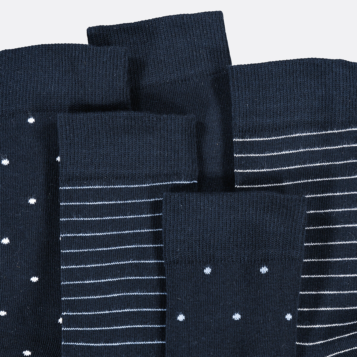 COLEÇÃO LA REDOUTE<br>Conjunto de 5 pares de meias