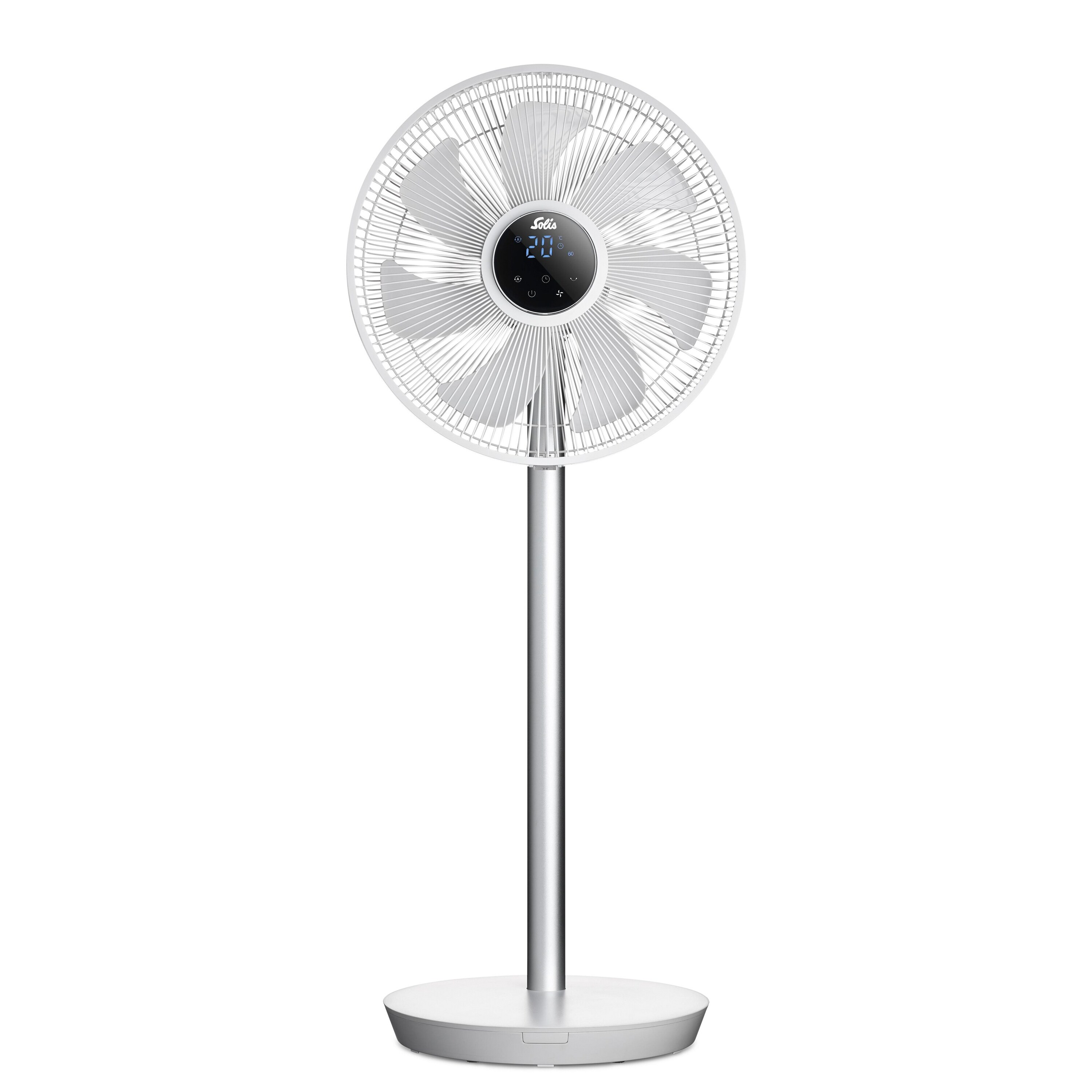 Solis Standventilator, Oszillationsfunktion, 8 Stufen, 12h Timer