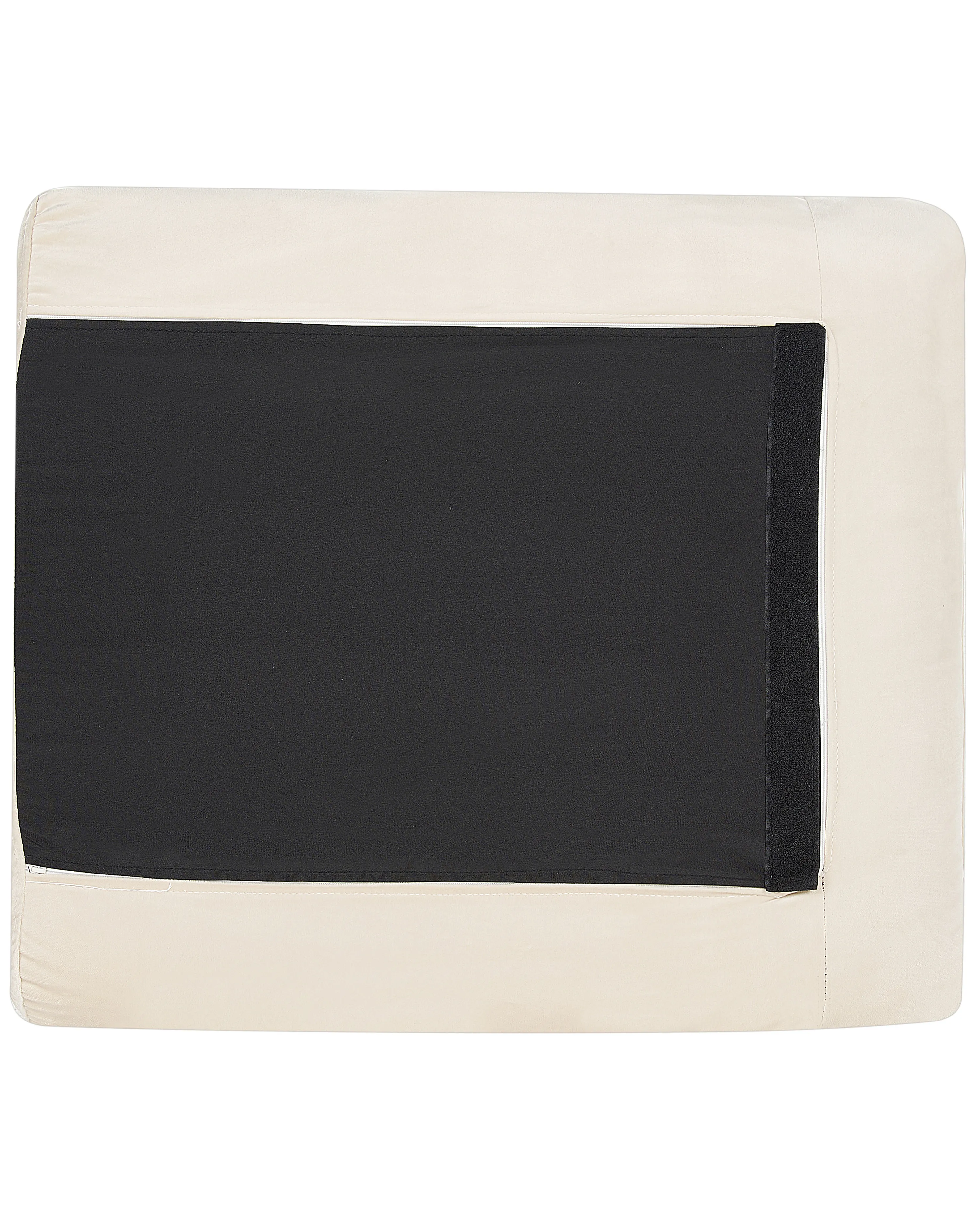 Fauteuil VINTERBRO Fluweel Lichtbeige