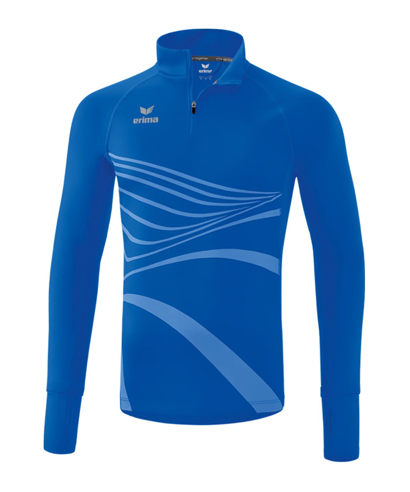 Erima Racing Longsleeve Kids Blau