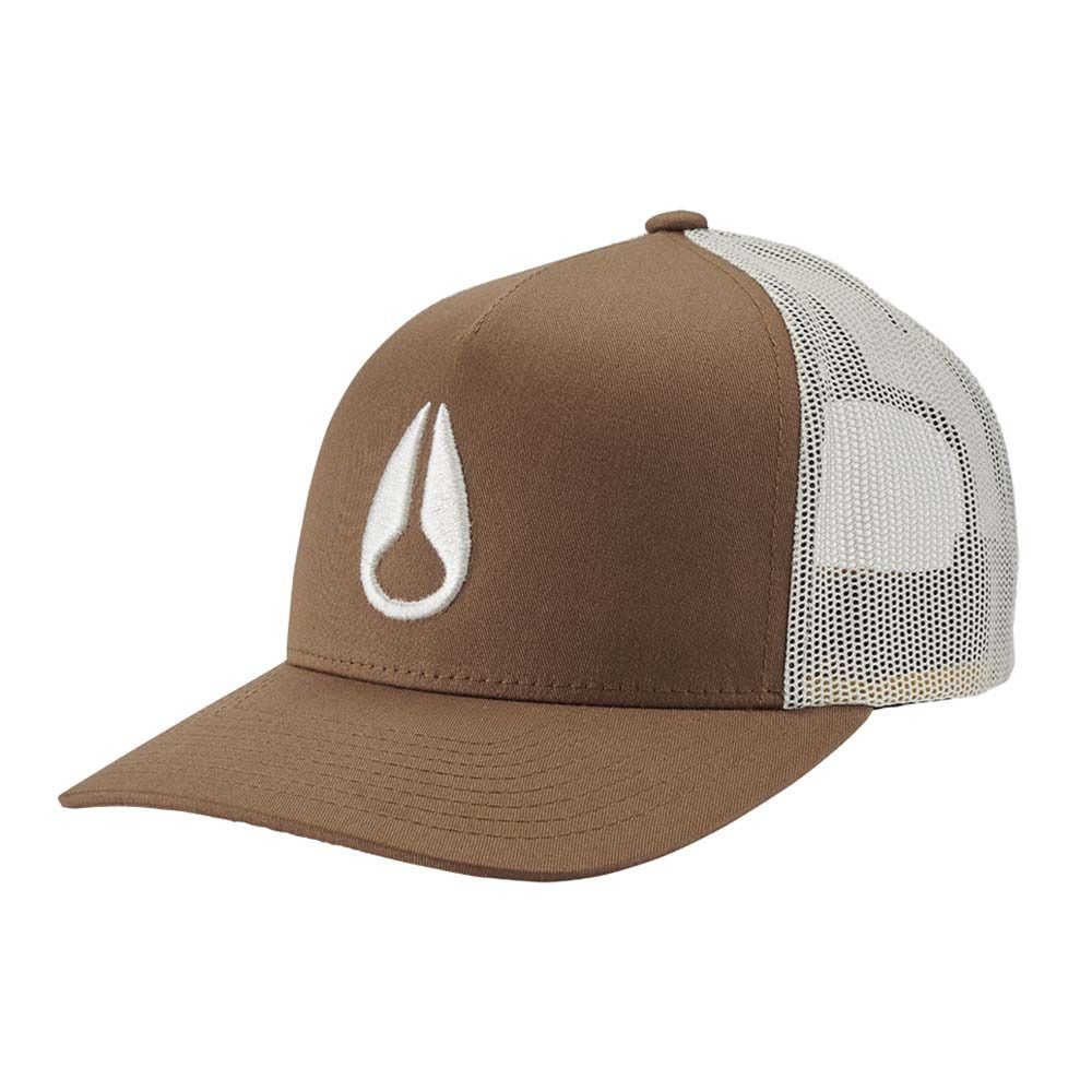 Nixon CAMIONNEUR ICONED - Casquette brown/off white