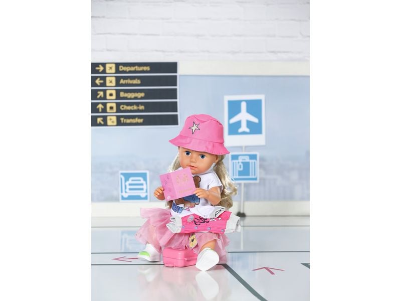 Baby Born Puppenkleidung Deluxe Reiseoutfit 43 cm Kleidung für die Puppe