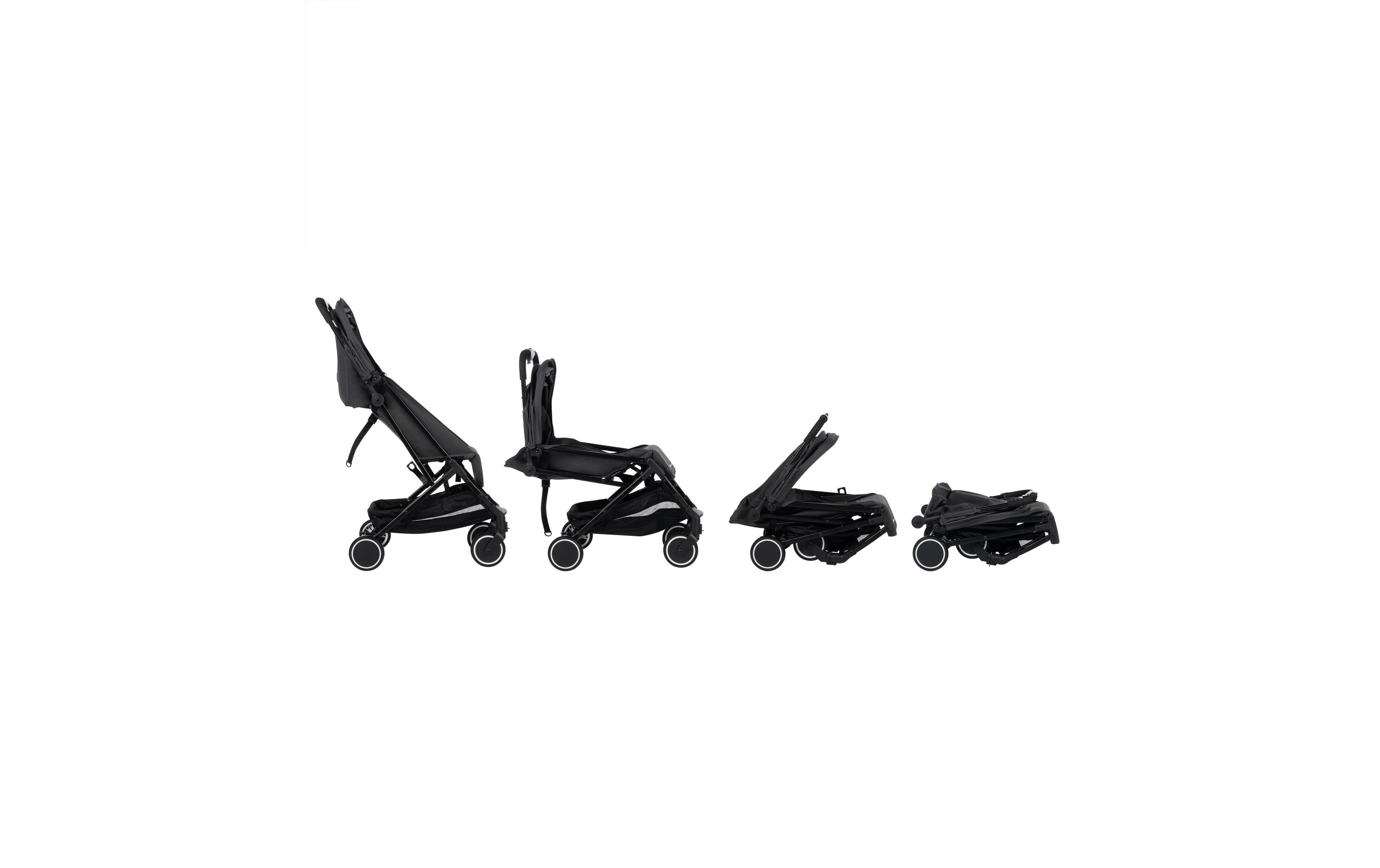 Buggy Soko Mineral Graphite<br>Komfortabler Kinderwagen mit verstellbare Beinstütze