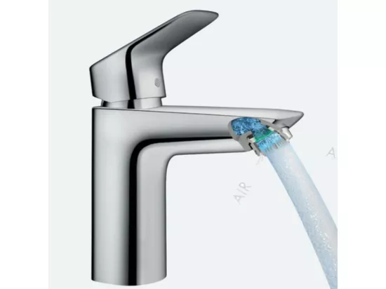 Robinet mitigeur lavabo HANSGROHE Logis, économie d'eau & d'énergie, 100 cm