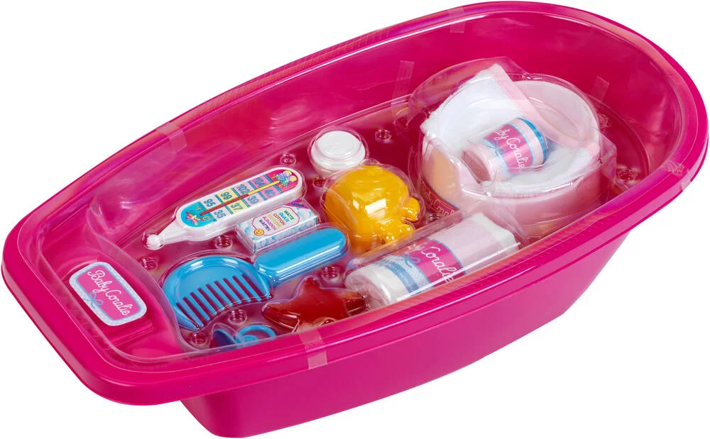 BABY CORALIE - GRANDE BAIGNOIRE AVEC ACCESSOIRES