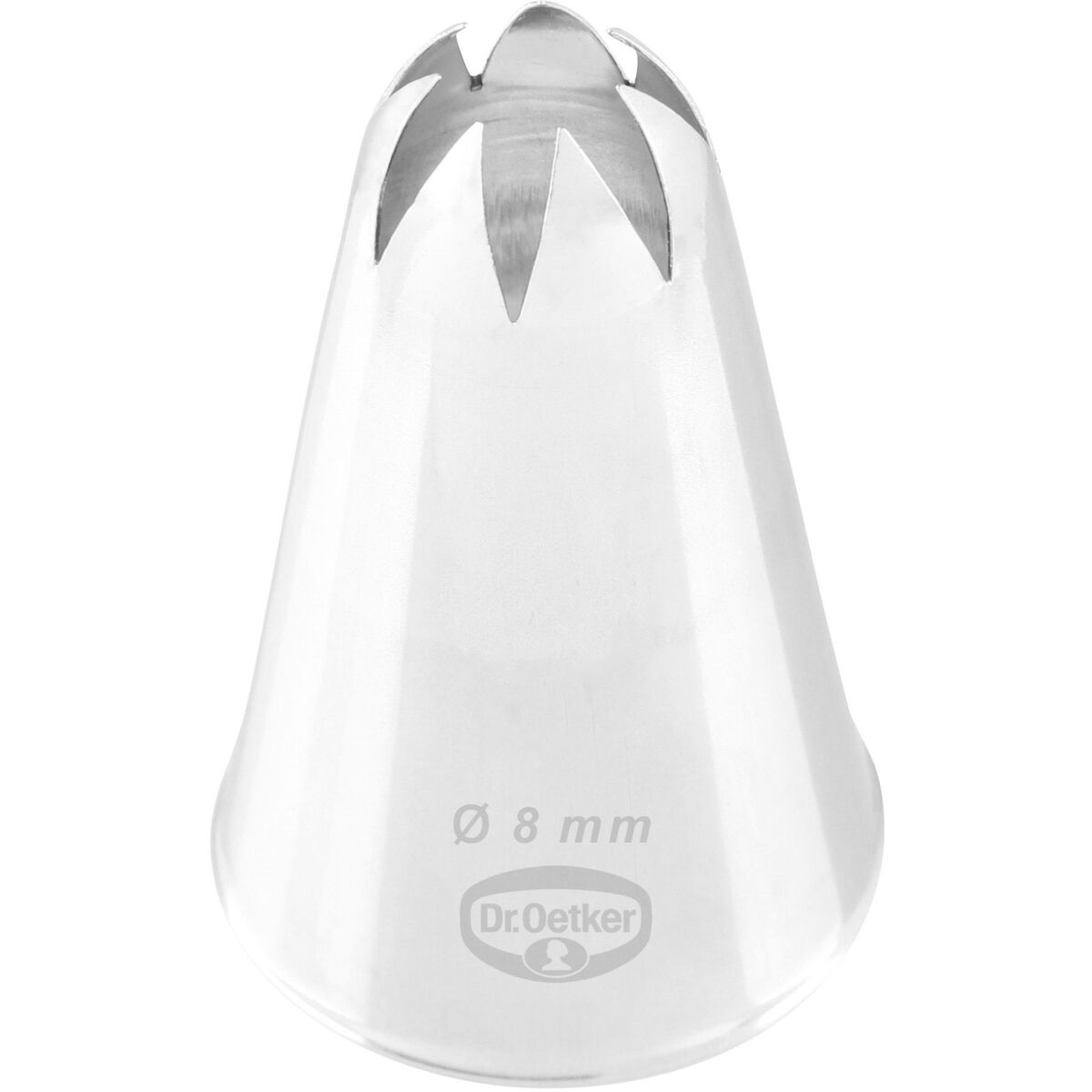 Sprøyteposetipp Stjerne Lukket 6 mm