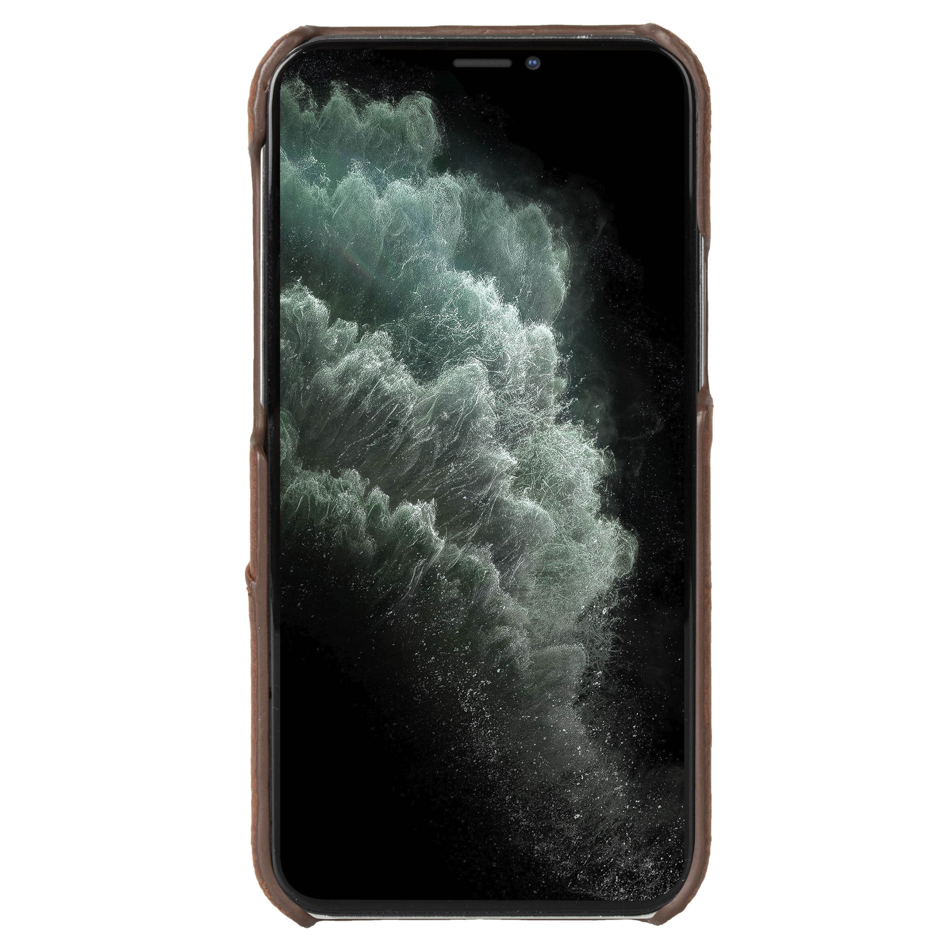 Krusell Lommebokdeksel for iPhone 12 Pro Max Cognac