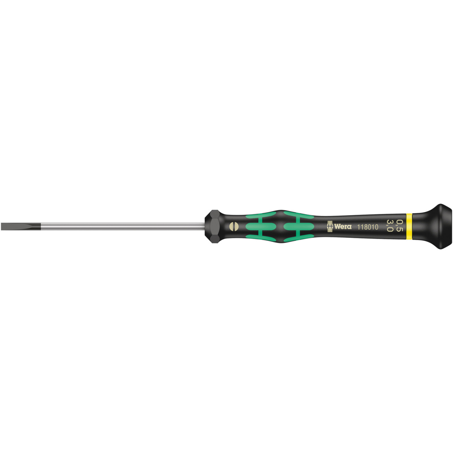 Wera 05118010001 Micro Gleuf Schroevendraaier - 0.50 x 3.0 x 80mm