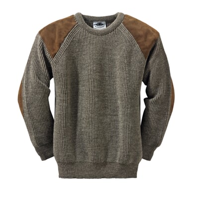 Black Sheep Strickpullover, Natur-Dunkel-Melange