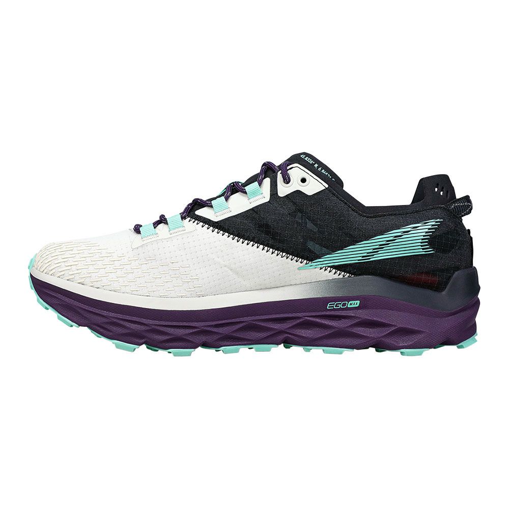 Altra MONT BLANC - Chaussures trail Femme black/green