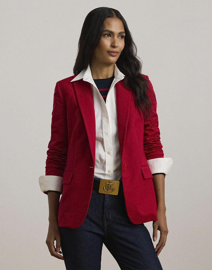 Lauren Ralph Lauren DOESKIN-JACKET Festive red