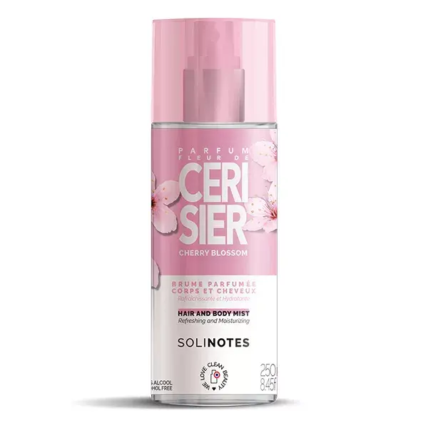 Spray perfumado de flor de cerejeira Solinotes 250ml