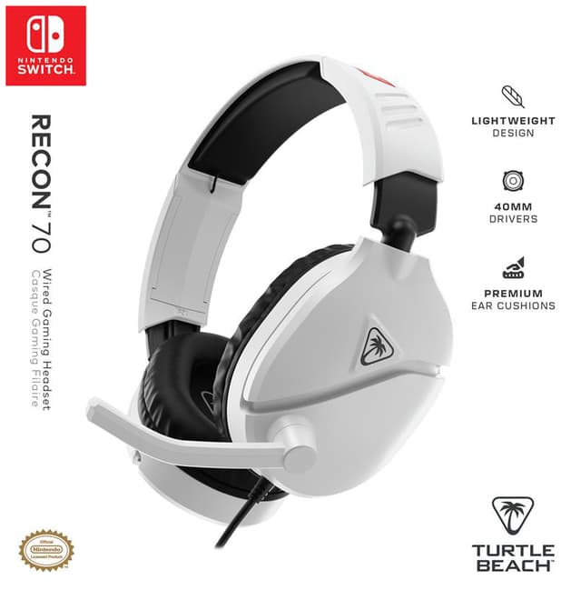 Turtle Beach Recon 70 gaming headset (Switch 2)