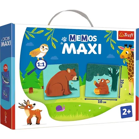 Trefl Memos Maxi Tiere und deren Kinder
