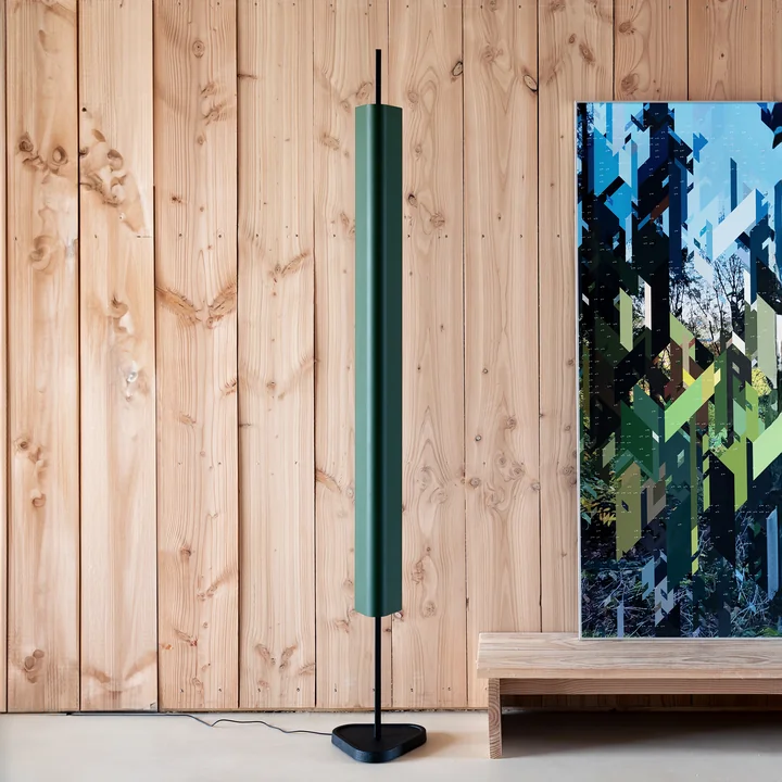 Flos - Emi LED Stehleuchte deep red
