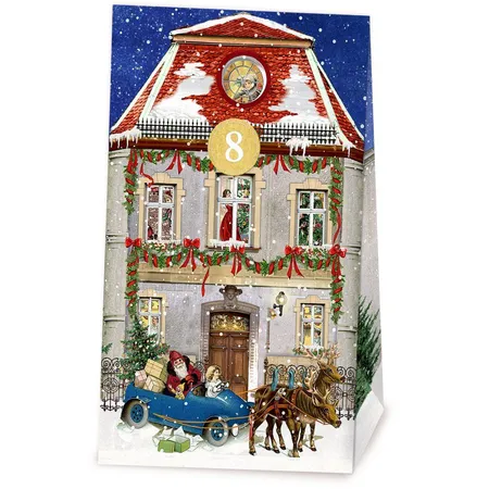 Coppenrath Verlag Nostalgische Weihnachtsstadt - 24 Adventskal.-Tüten (Behr)