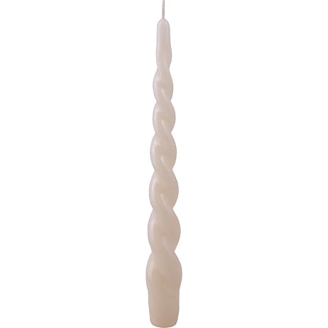 Snoede stagelys 2,2x24 cm - elfenben