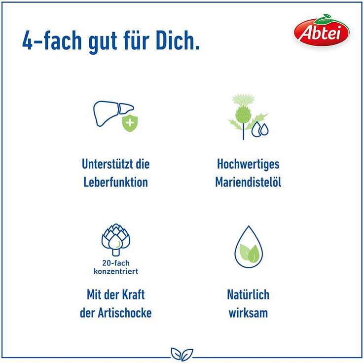 Abtei Mariendistel Plus Kapseln mit Artischocke , 30 St