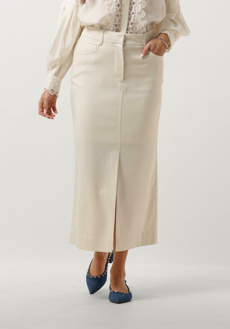 COPENHAGEN MUSE witte copenhagen muse midirok cmtailor-skirt