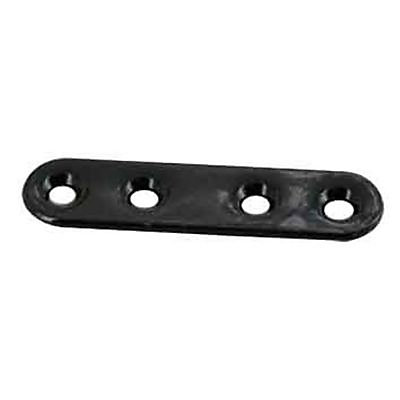 4 Pattes d'assemblage Acier Noir L.80 x H.15 x EP.2mm
