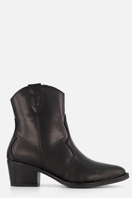Tamaris Cowboylaarzen zwart Leer