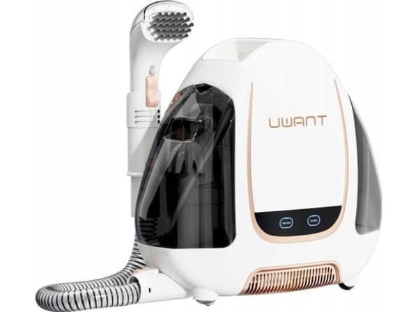 UWANT B100-S | Vaskestøvsuger | for rengjøring av tepper, sofaer, møbeltrekk, biler, 450W, 12000 Pa, 1800ml tank